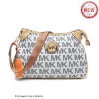 michael kors stockard logo groot grijs crossbody zakken Tassen Winkels 2qry4584